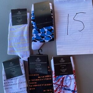 Men's Patterned Socks - Multi-Color